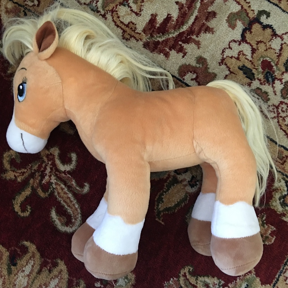 Build A Bear Pony Soft Plush Stuff Animal 15 in